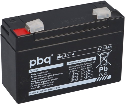 Batteria piombo volt 3 - al, 3,5