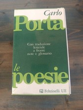 CARLO PORTA LE POESIE 2 VOLUMI