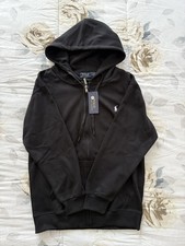 Polo Ralph Lauren Felpa Nera con Zip – Nuova – Uomo – Taglia M
