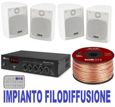IMPIANTO FILODIFFUSIONE AUDIO
