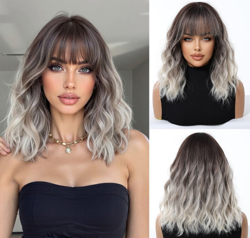 Parrucche capelli sintetici