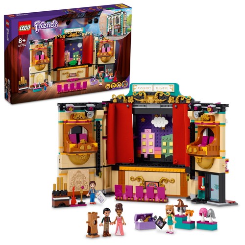 Lego friends 41714 teatro - friends,
