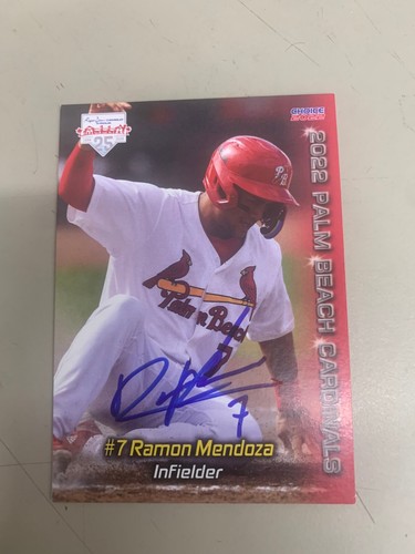 Ramon mendoza card 2022 palm - card,