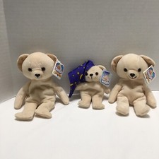 3 peluche orso fagiolo