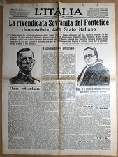 LA RIVENDICATA SOVRANITA' DEL