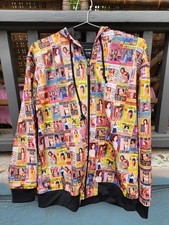 Felpa con cappuccio zip parco