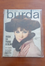 Burda Autunno Inverno 1964/65 rivista moda vintage in tedesco
