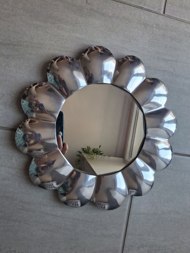 Specchio argento artigianale - argento,