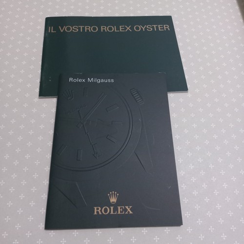 Corredo rolex milgauss - rolex, lingua