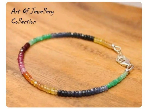 Bracciale perle pietre