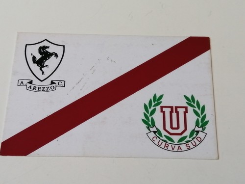 Tessera ultras arezzo curva - tessera,
