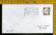 Repubblica Annullo Meccanico a Targhetta ar 699 ciclo cross Corva Azzano Decimo