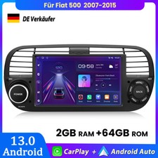 Per Fiat 500 2007-2015 Carplay