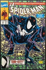 Spiderman 13 Sub City Todd McFarlane Black Suit Alta Gradazione Originale USA 