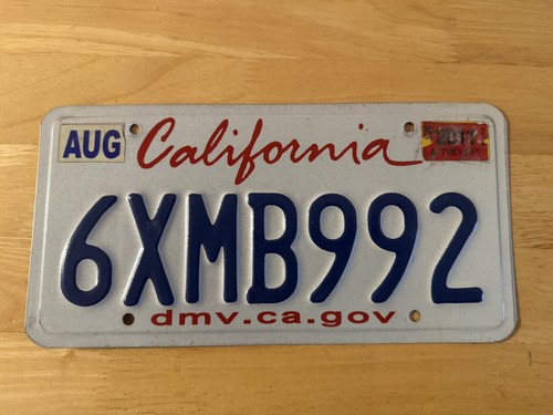 Vintage california number - california,