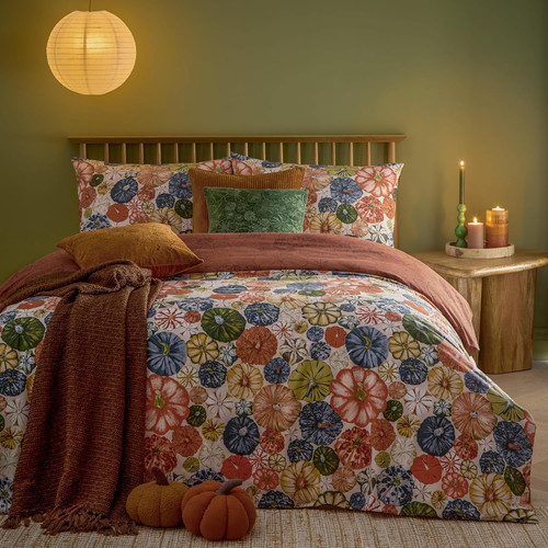 Set copripiumino zucca furn - set,