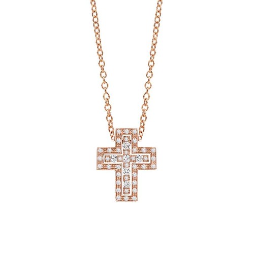 Collana croce damiani belle - collana,