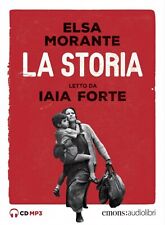 Audiolibro audiobook MP3 LA STORIA - ELSA MORANTE  / USATO