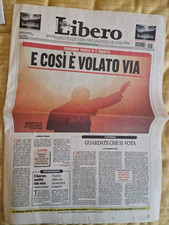 QUOTIDIANO LIBERO 3 APRILE