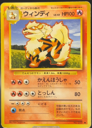 Arcanine pokmon set base carte - arcanine,