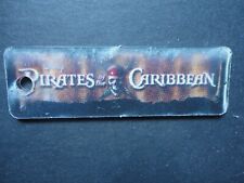 Portachiavi promozionale logo flipper Pirati dei Caraibi USA SPEDIZIONE GRATUITA