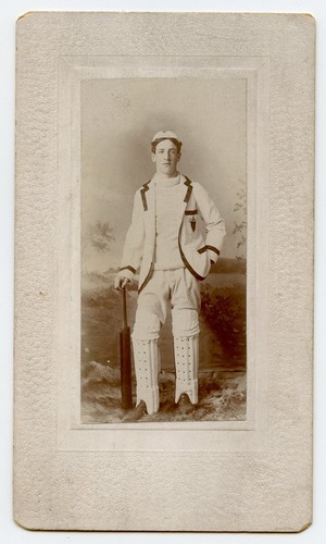 Giovane giocatore cricket - giovane,