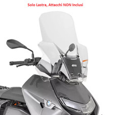 GIVI Lastra Parabrezza Trasparente senza Attacchi per BMW CE 04/Elettrico 2022