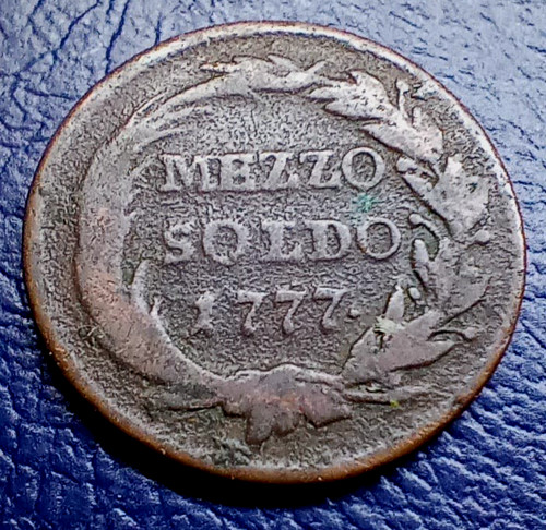 Milano mezzo soldo 1777 - soldo, maria