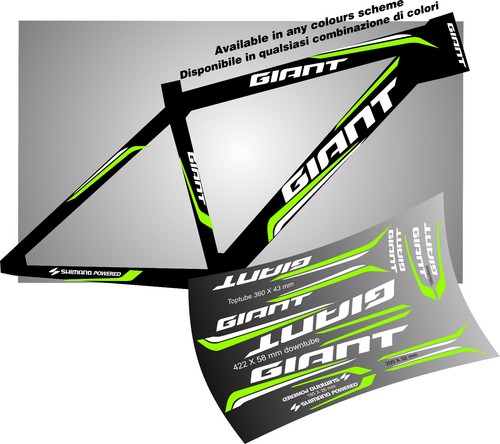 Giant adesivi stickers decal - giant,