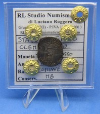 LA005-ST. PONTIFICIO - Clemente VIII - Mezzo Grosso