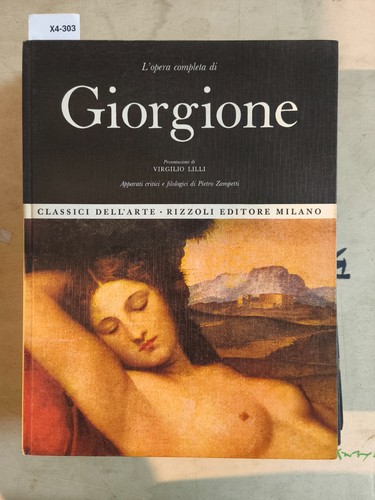 Opera completa giorgione - completa, di