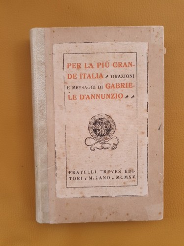 Per piu grande italia - la,