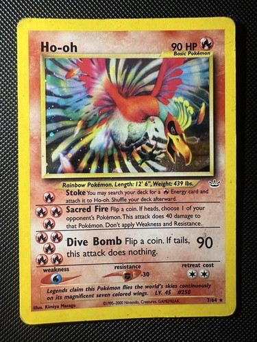 Carta pokemon oh - pokemon, )
