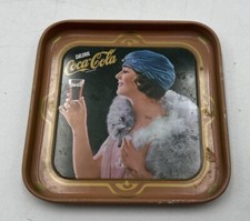 Sottobicchiere Drink Coca Cola Anniversario 50 Anni 1927-1977 In Metallo Usato