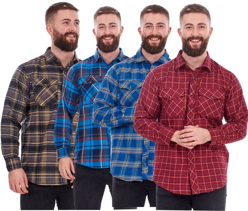 Camicie uomo flanella a - camicie, in