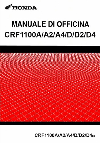 Manuale officina honda crf - manuale,