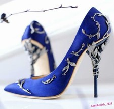 Scarpe decolte donna metallo