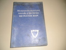Instructions for use Faun