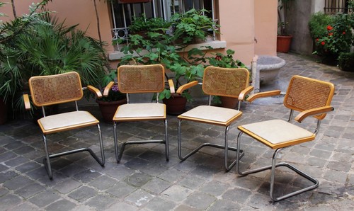 Fauteuils cesca b64 marcel - cesca, x4