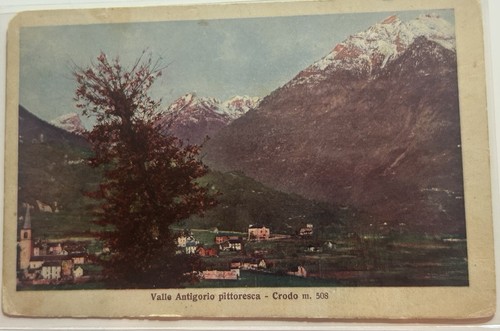 Cartolina crodo verbania - cartolina,