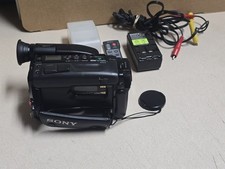 Videocamera vintage Sony Handycam CCD-TR5 8 nastri con telecomando
