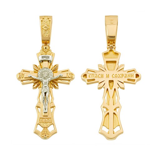 5584 croce oro - 5584,
