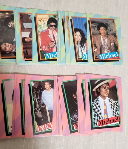 Michael jackson 1984 topps set - michael,
