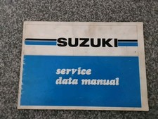 Manuale dati servizio Suzuki 1972