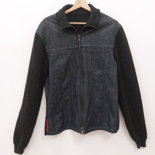 Prada sport red tab giacca - prada,