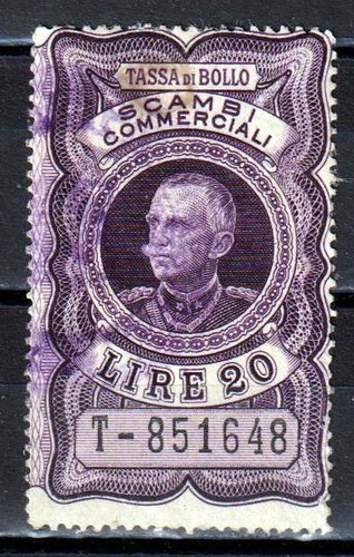 Regno 1929 fiscali marca tassa - 1929,