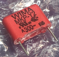 WIMA 2,2nF MKP Y2 300VAC 10mm Condensatore in polipropilene 4x9,5x13mm
