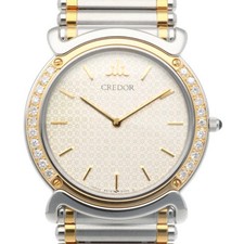 Orologio da polso Credor Credor acciaio inox 5A74 0190 quarzo lucido uomo s CRED