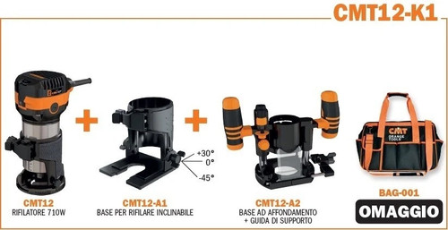Kit rifilatore 710w completo - rifilatore,