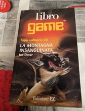 librogame  LA MONTAGNA INSANGUINATA n.26 Lupo Solitario  2°edizione  2000  nuovo